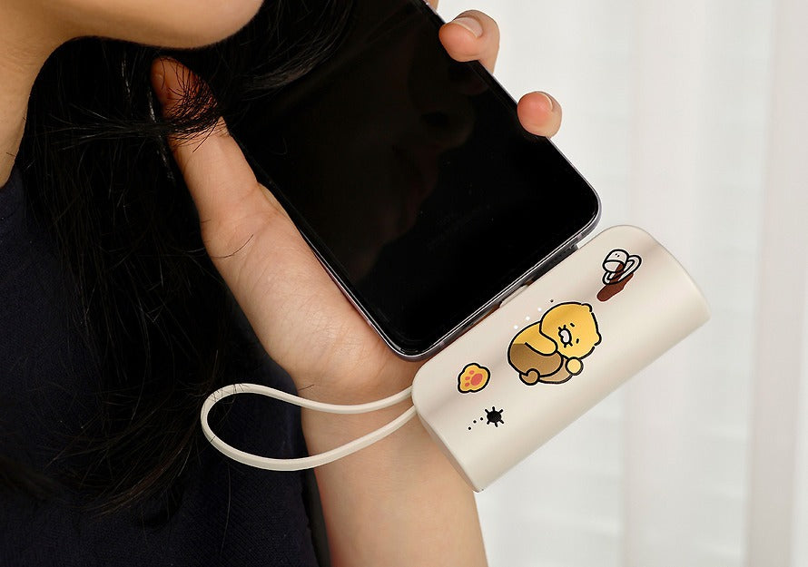 [Kakao Friends] Docking Portable Battery 5,000mAh C-Type