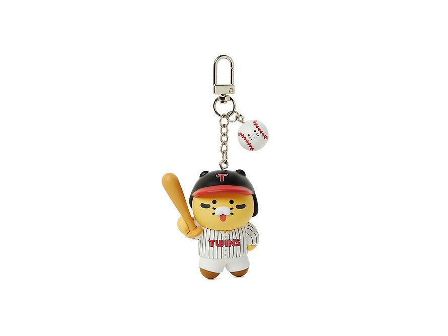 [KAKAO FRIENDS] KBO x Kakao Friends Chunshik Batter Figure Keyring Collection