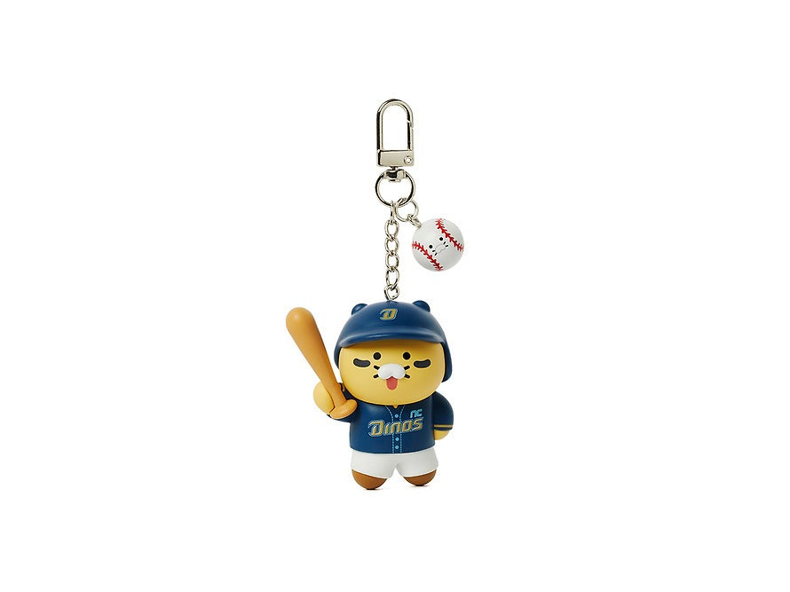 [KAKAO FRIENDS] KBO x Kakao Friends Chunshik Batter Figure Keyring Collection