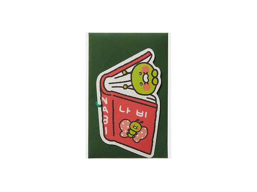 [KAKAO FRIENDS]Chunshik Character Bookmark Card Cute Korean Reading Gift