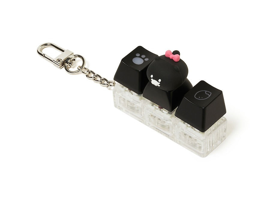 [KAKAO FRIENDS]Choonsik LED Keycap Figure Keychain Keyboard Keycap Light Keyring