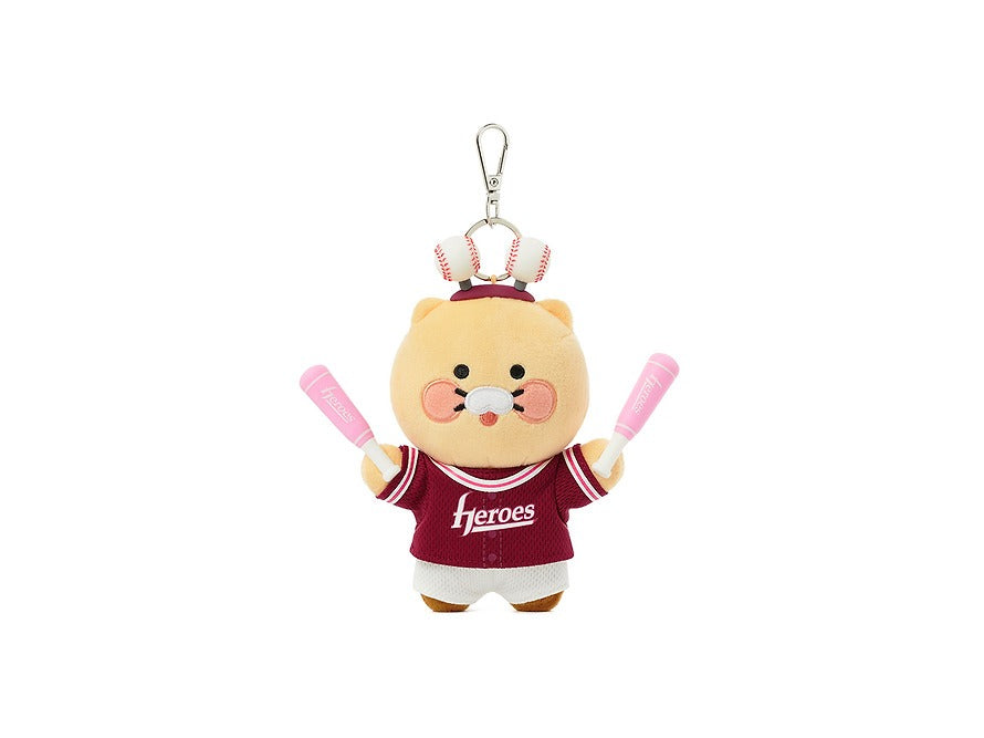 [KAKAO FRIENDS] KBO x Kakao Friends Chunshik Cheerleader Plush Keyring Collection