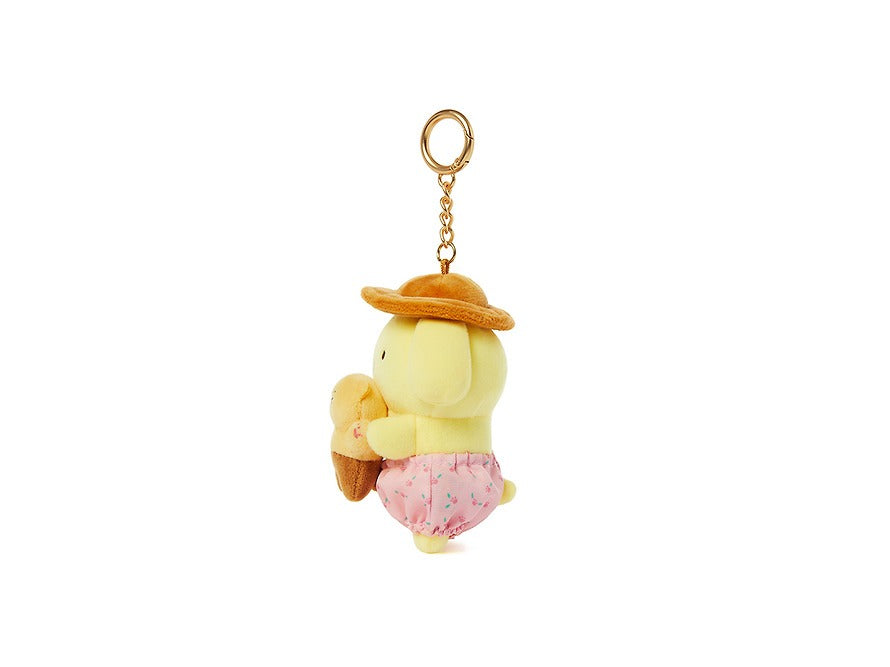 [KAKAO FRIENDS] Pompompurin x Kakao Friends Chunshik Plush Keyring