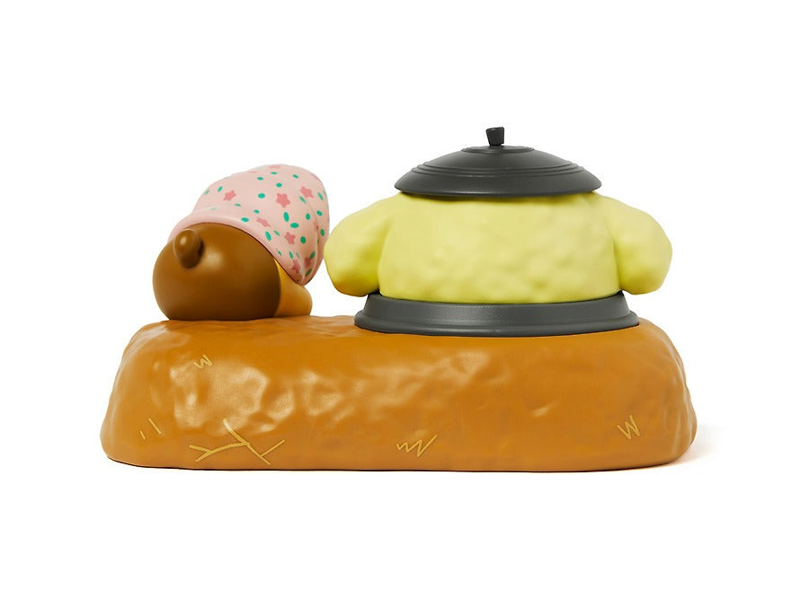 [KAKAO FRIENDS] Pompompurin x Kakao Friends Chunshik Pot Rice Figure