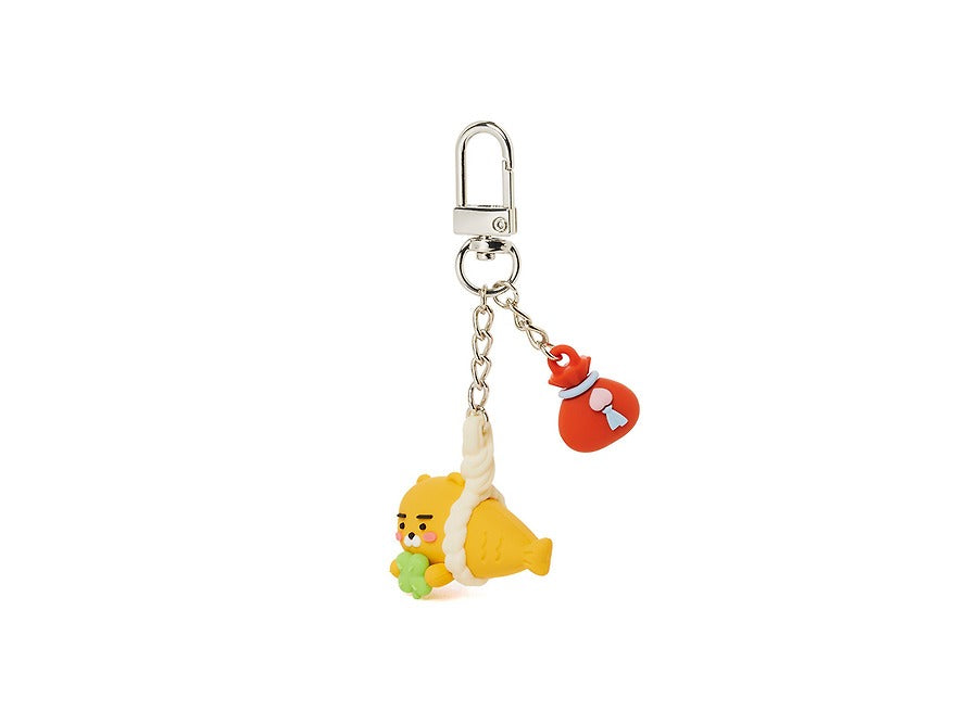 [KAKAO FRIENDS]Guardian Pollack Figure Keyring Ryan/Chunsik/Jordy