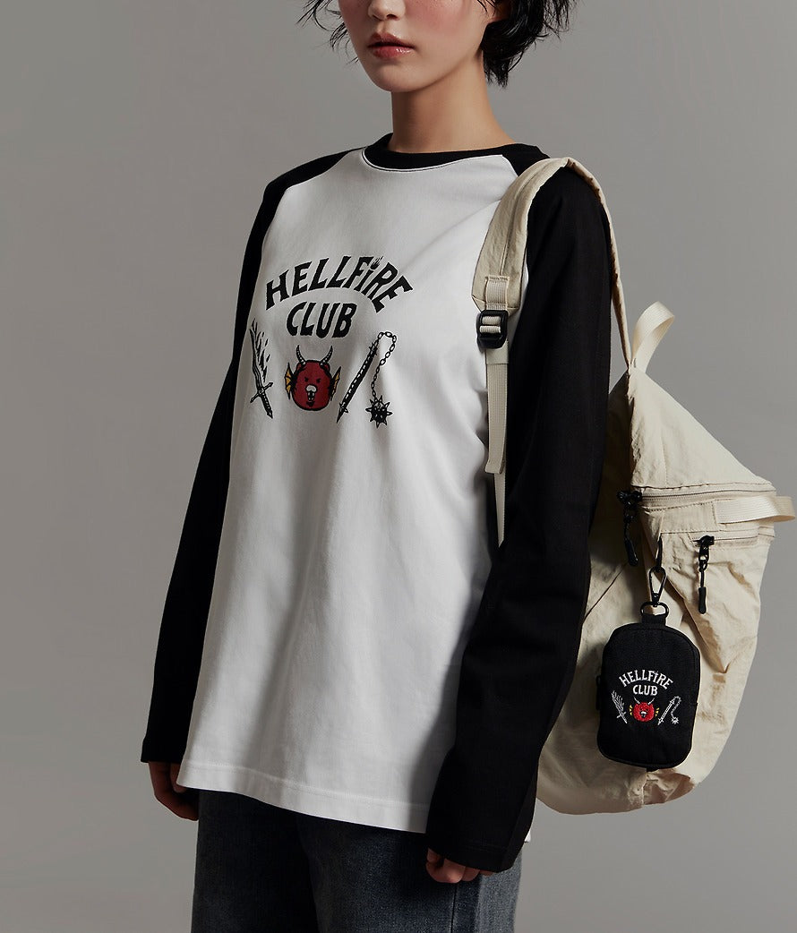 [KAKAO FRIENDS]XStranger Things Hellfire Club Raglan T-Shirt