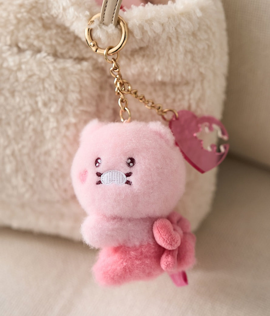 [KAKAO FRIENDS]Black Choon Magnet Keyring Doll Set Choonsik