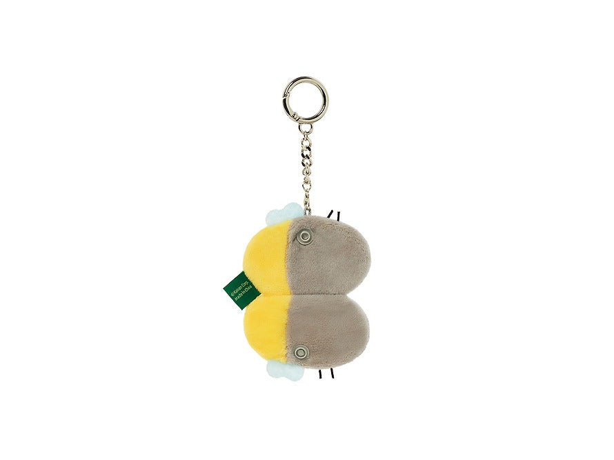 [KAKAO FRIENDS]Character Plush Keyring Soft Doll Keychain Cute Animal Bag Charm Gift