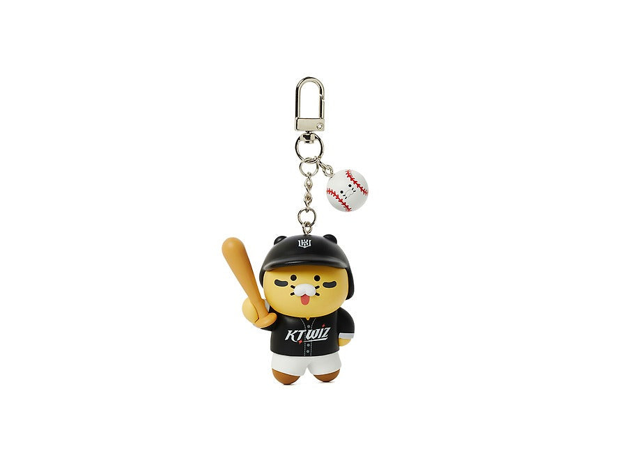 [KAKAO FRIENDS] KBO x Kakao Friends Chunshik Batter Figure Keyring Collection