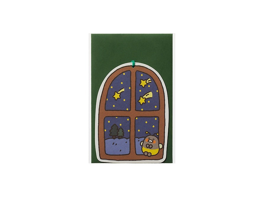 [KAKAO FRIENDS]Chunshik Character Bookmark Card Cute Korean Reading Gift