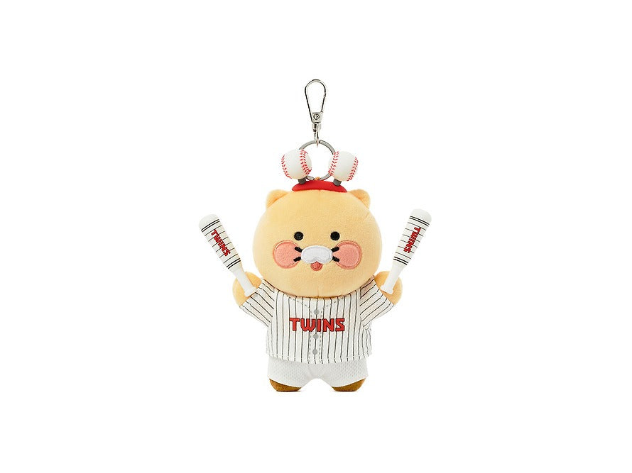 [KAKAO FRIENDS] KBO x Kakao Friends Chunshik Cheerleader Plush Keyring Collection