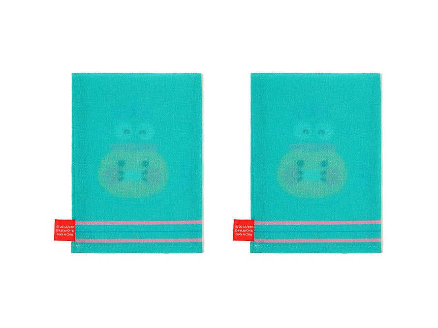 [KAKAO FRIENDS] × Hangyodon Korean Scrub Towel Set (2pcs, Chunsik Ver.)
