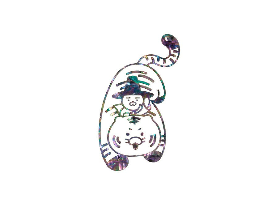 [KAKAO FRIENDS]Korean Traditional Mother of Pearl Sticker Collection Chunshik Ryan