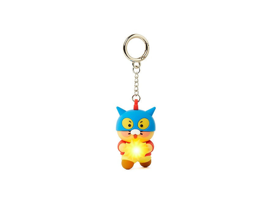 [KAKAO FRIENDS]Crayon Shin-chan x Kakao Friends Action Kamen LED Figure Keyring