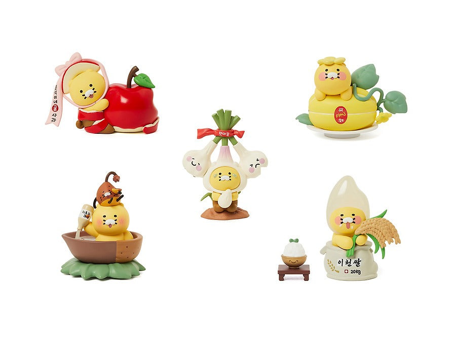 [KAKAO FRIENDS]K Food Mini Figure Collection Chunshik Series