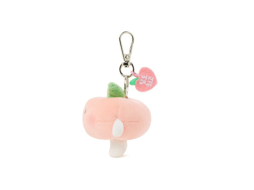 [KAKAO FRIENDS] Peach Plush Keyring Set Apeach and Chunshik
