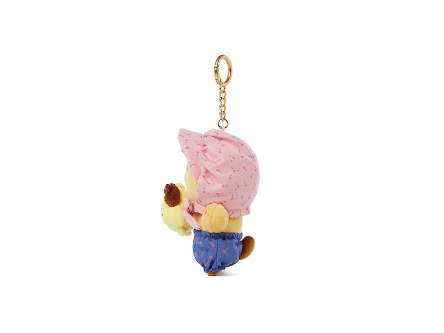 [KAKAO FRIENDS] Pompompurin x Kakao Friends Chunshik Plush Keyring