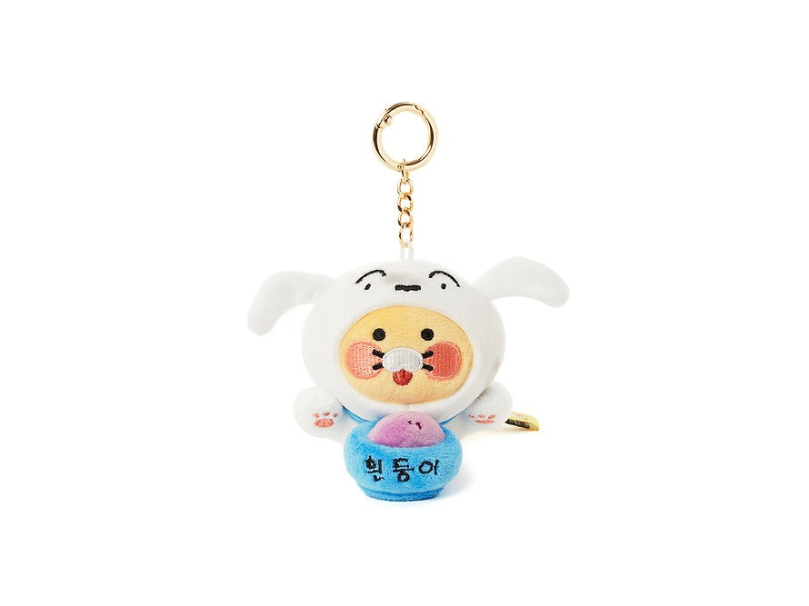 [KAKAO FRIENDS]Crayon Shin-chan x Kakao Friends Chunshik Heendong-i Plush Keyring