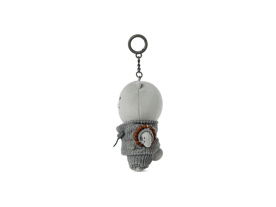 [KAKAO FRIENDS]Buddha Chun Monk Plush Keyring Gray Chunshik