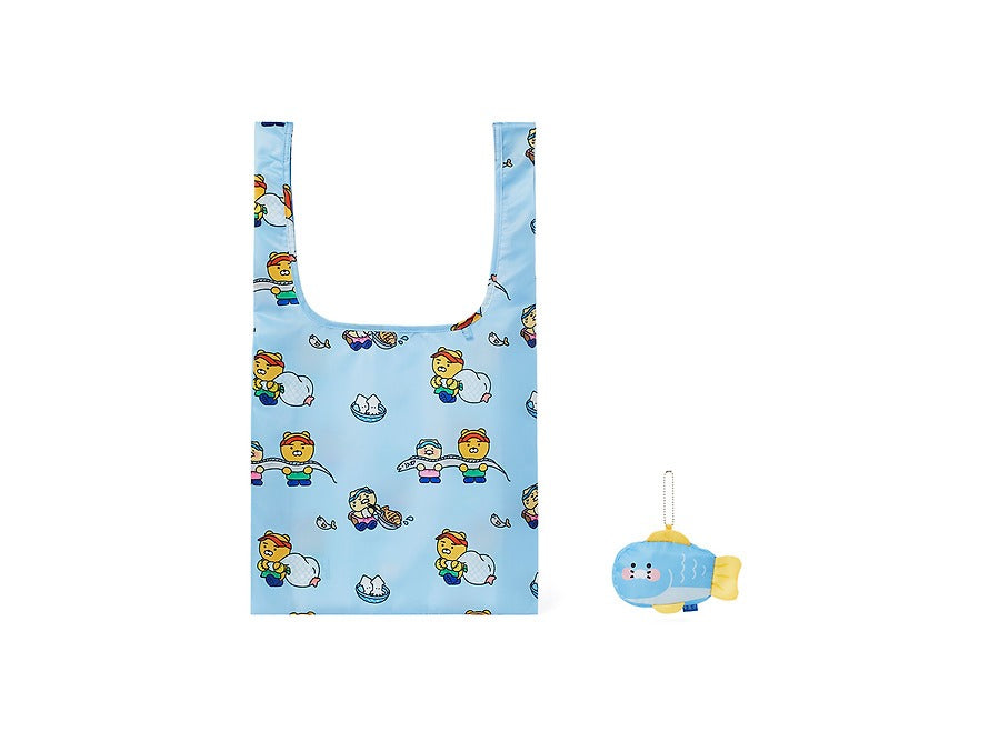 [KAKAO FRIENDS]Choonsik Foldable Shopping Bag Reusable Eco Tote Bag