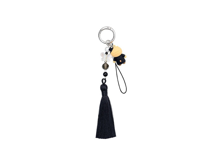 [KAKAO FRIENDS]Choonsik Figure Tassel Strap Keychain Korean Traditional Hanbok Keyring