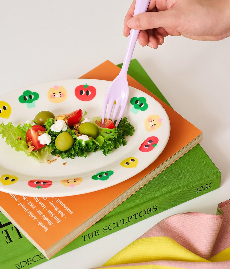 [KAKAO FRIENDS] I.A.I.A.I Friends x Kakao Friends Chunshik Melamine Plate