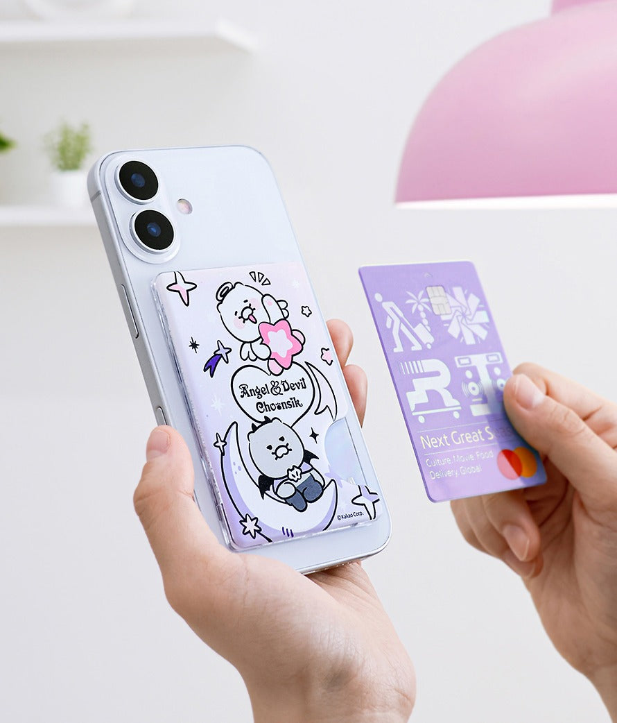 [KAKAO FRIENDS] Angel & Devil MagSafe Card Wallet  Chunsik