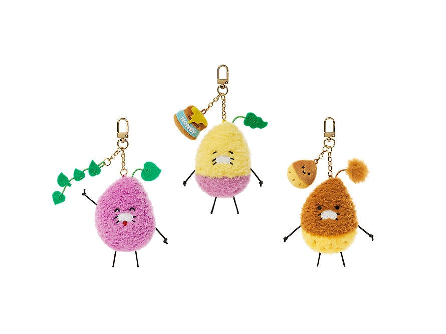 [KAKAO FRIENDS]Chunguma Smile Potato Mini Plush Keyring