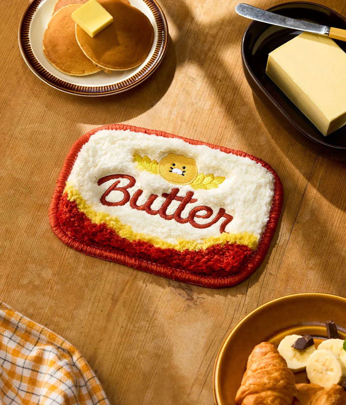 [KAKAO FRIENDS]Chunshik Grocery Market Butter Mini Rug