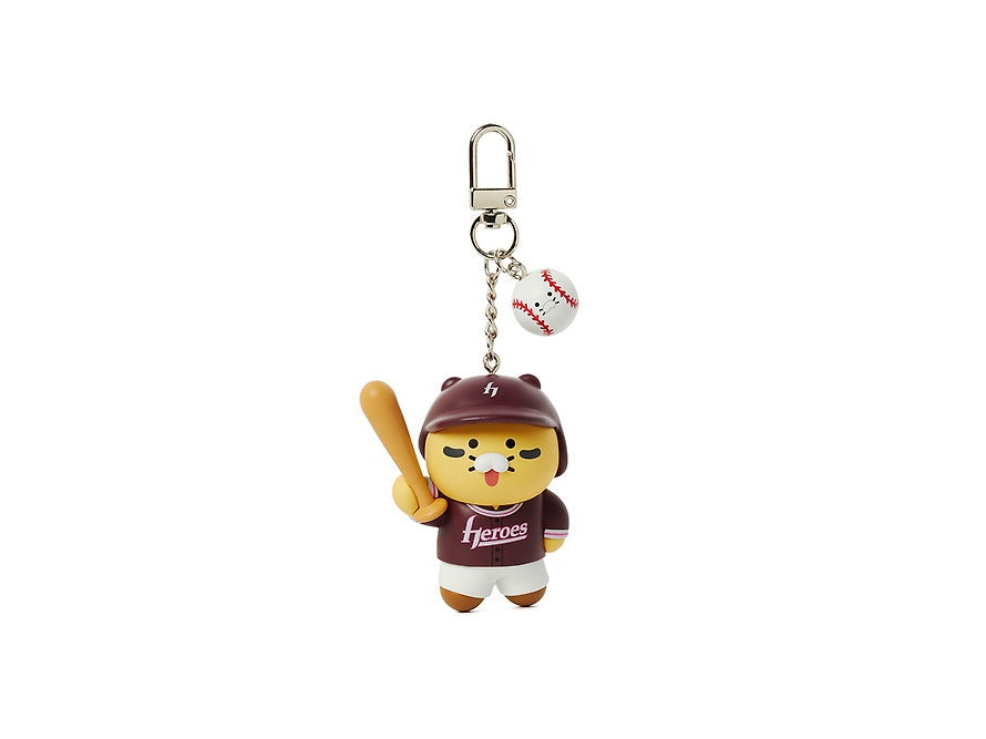 [KAKAO FRIENDS] KBO x Kakao Friends Chunshik Batter Figure Keyring Collection