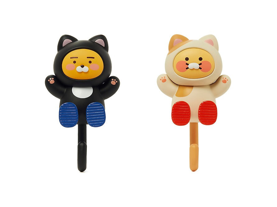 [KAKAO FRIENDS]Kakao Friends Choonsik Ryan Multi Wall Hook Key Holder Cute Character Hanger