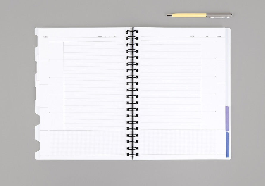 [KAKAO FRIENDS]Choonsik / Ryan Monotone PP Cover System Spiral Notebook