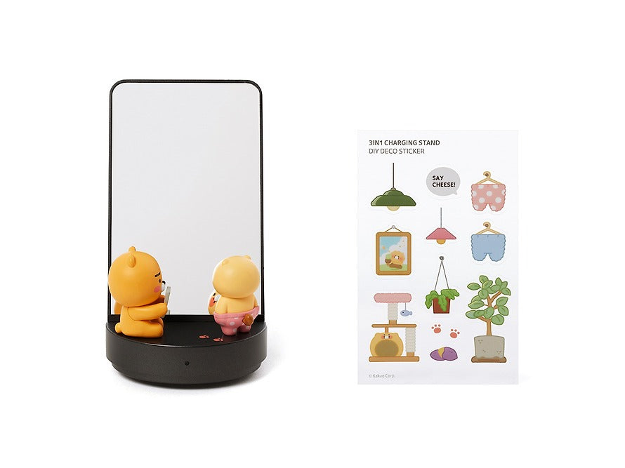 [KAKAO FRIENDS]3 in 1 Rotating Wireless Charging Stand Ryan