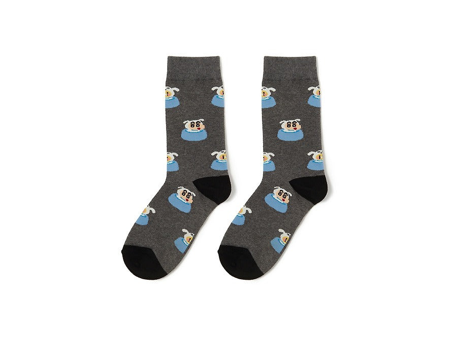 [KAKAO FRIENDS]Crayon Shin-chan x Kakao Friends Chunshik Character Socks