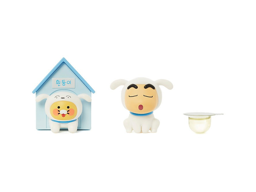 [KAKAO FRIENDS]Crayon Shin-chan x Kakao Friends Car Air Vent Directional Clip & Figure Set