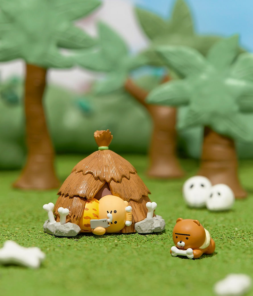 [KAKAO FRIENDS]Cave Age Figure Full Set Collection Pre Order Chunshik Ryan Apeach Jordy