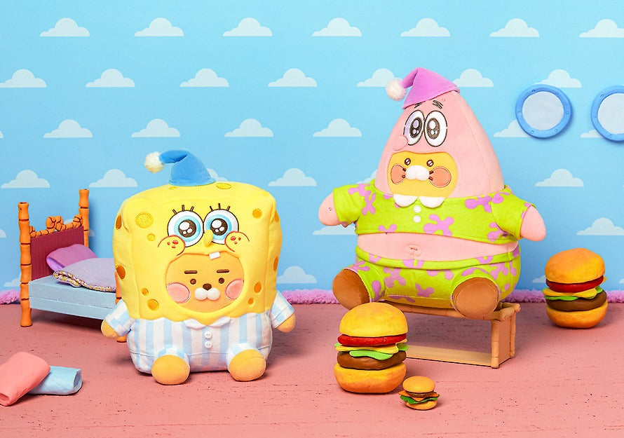 [KAKAO FRIENDS]x SpongeBob Plush Doll Collection Ryan Chunshik Set