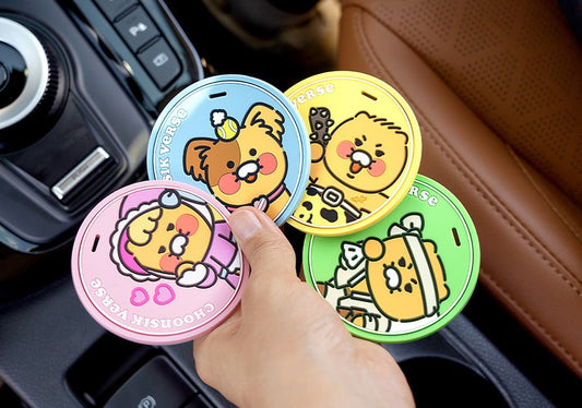 [KAKAO FRIENDS] Car Pocket Cup Holder Mat Chunsik