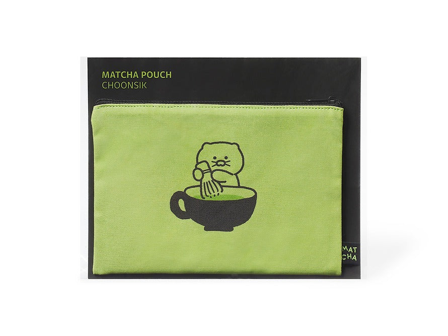 [KAKAO FRIENDS]Matcha Pouch Cosmetic Bag Chunshik