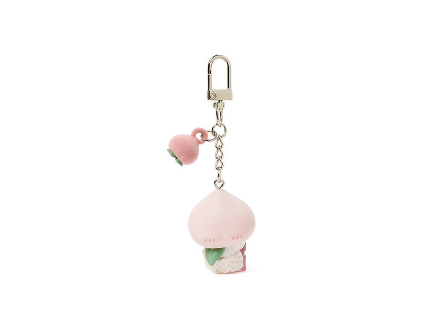 [KAKAO FRIENDS] Peach Figure Keyring Set Apeach Peach and Juice