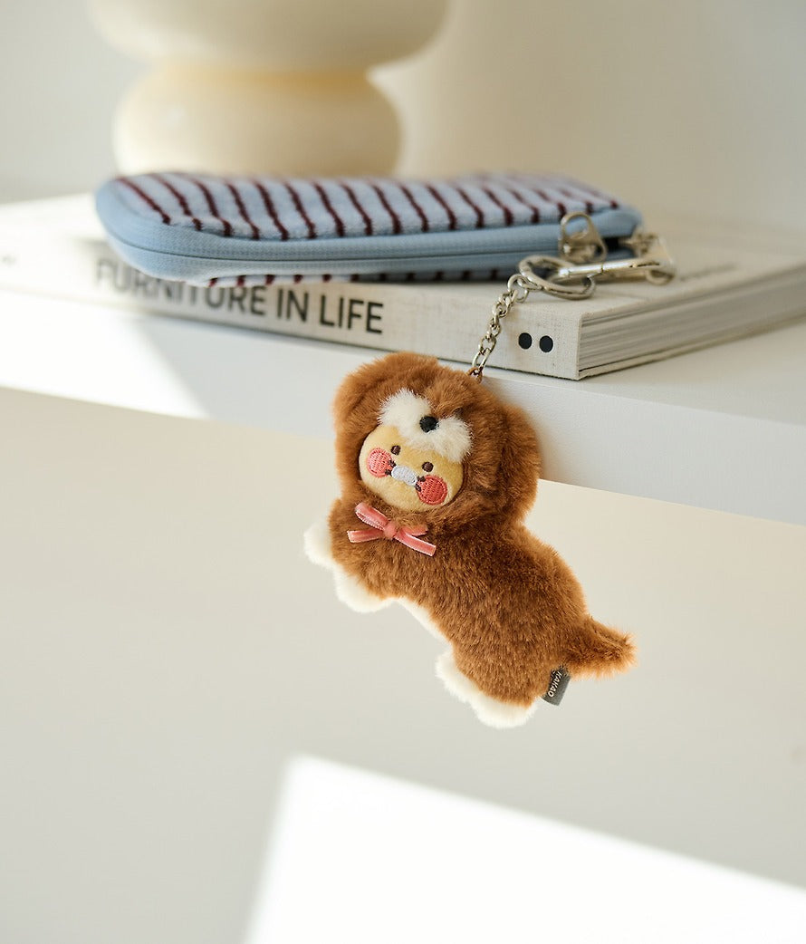 [KAKAO FRIENDS]Chunsik Dachshund Plush Keyring