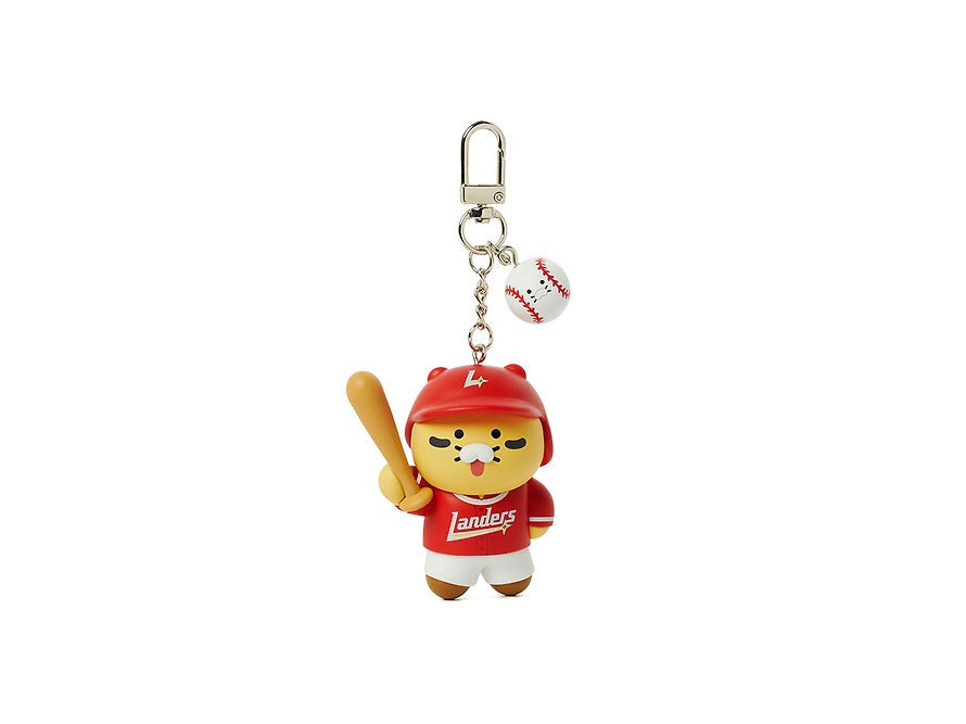 [KAKAO FRIENDS] KBO x Kakao Friends Chunshik Batter Figure Keyring Collection