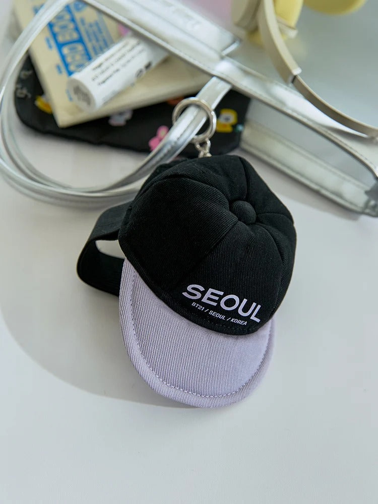 [BTS]BT21 TRAVEL Ball Cap Keyring