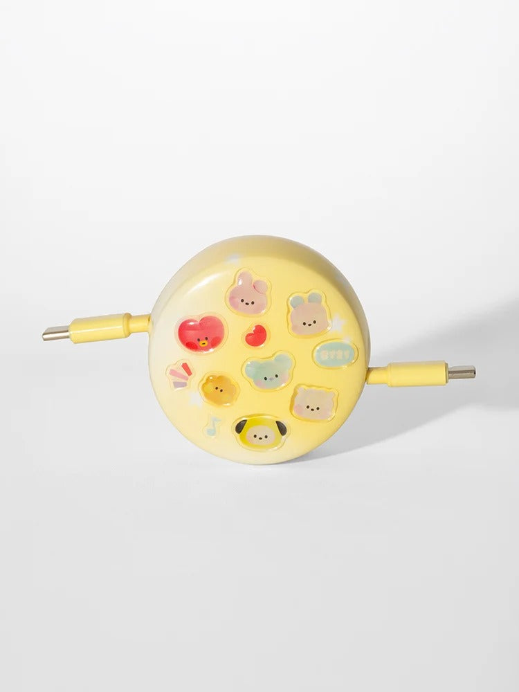 [BTS]BT21 100W Retractable Cable – Minini 150cm