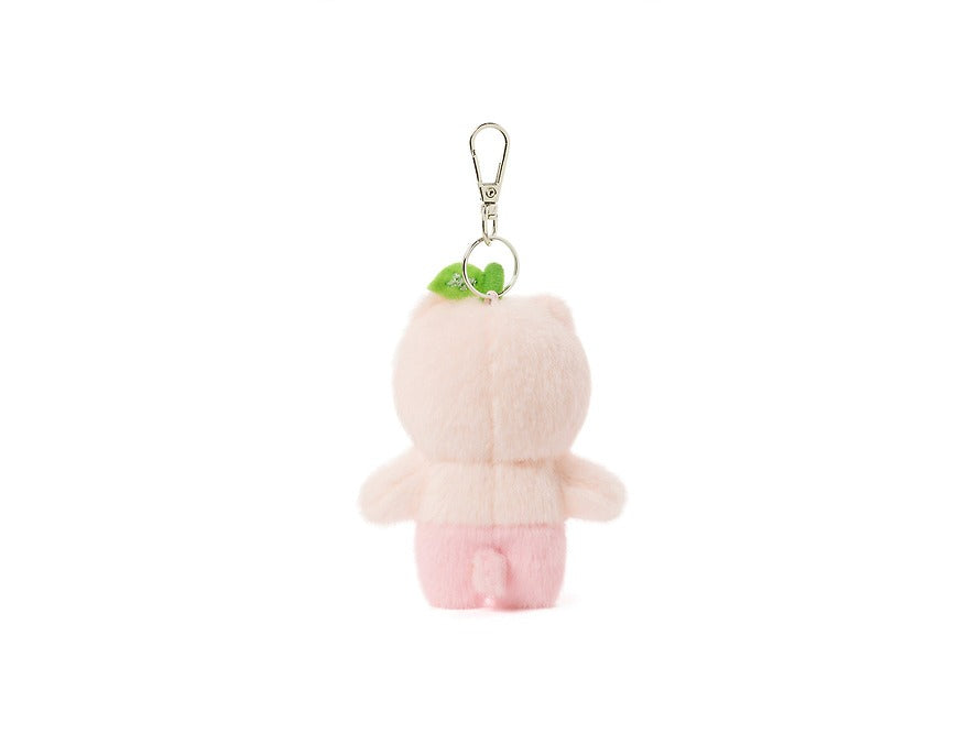 [KAKAO FRIENDS] Peach Plush Keyring Set Apeach and Chunshik