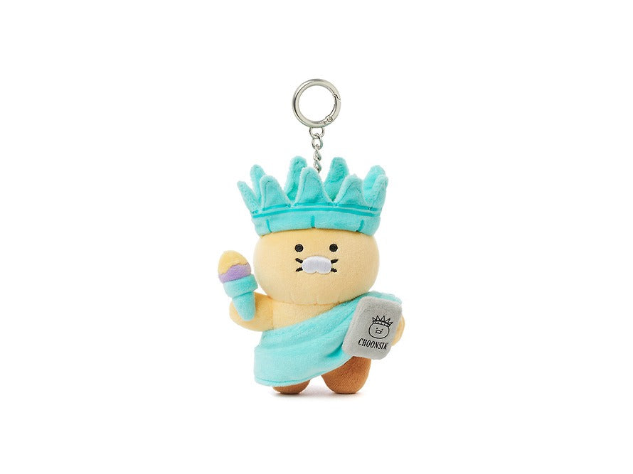 [KAKAO FRIENDS]Chunshik World Tour Plush Keyring Collection Global Series
