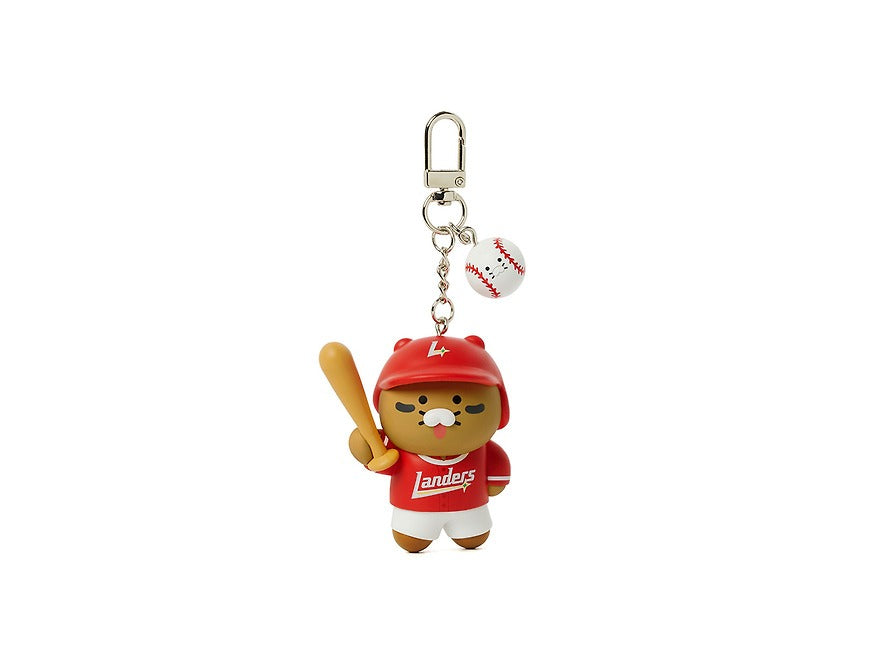 [KAKAO FRIENDS] KBO x Kakao Friends Chunshik Batter Figure Keyring Collection