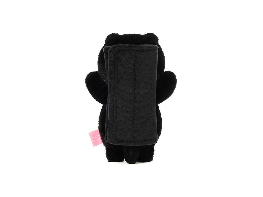 [KAKAO FRIENDS]Black Choonsik Seat Belt Cover
