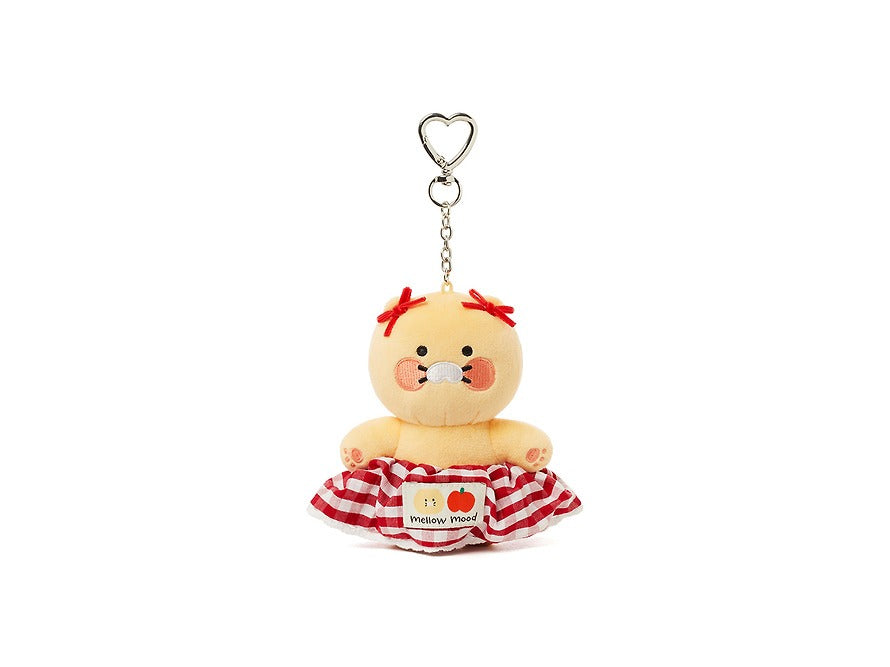[KAKAO FRIENDS]Choonsik Stretch Check Outfit Keyring Plush