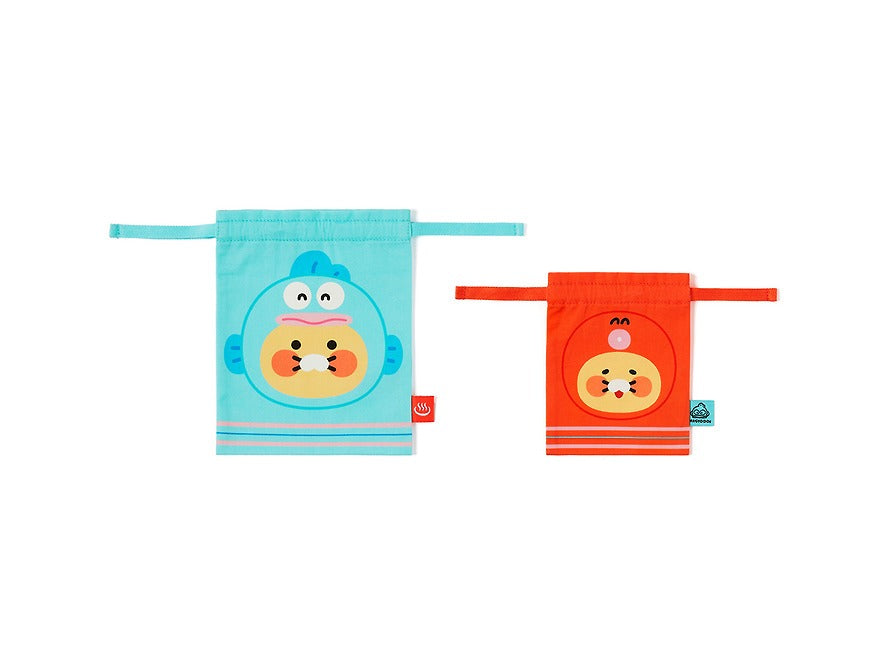 [KAKAO FRIENDS] × Hangyodon Mini Pouch Set (2pcs, Chunsik Ver.)